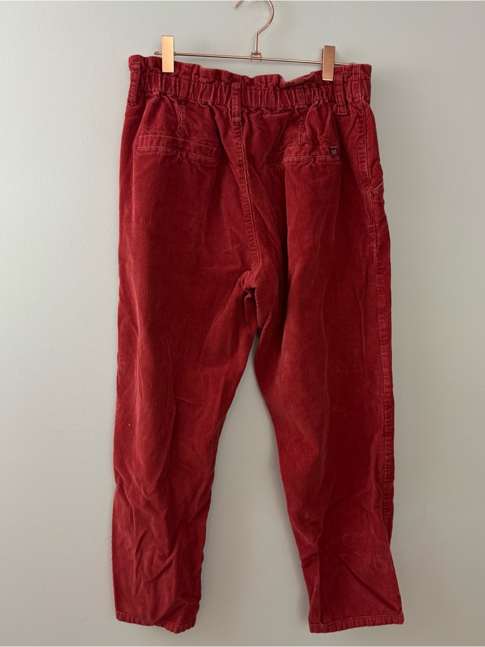 Unionbay Vintage Cotton Corduroy Elastic Waist Pants With Pocket Size 7